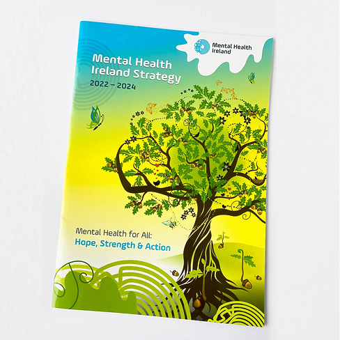 Mental Health Ireland Strategy 2022-2024 booklet