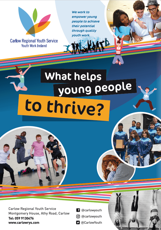 Carlow Regional Youth Service leaflet