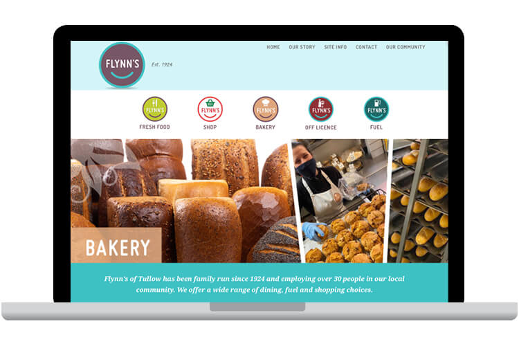 FLynns Tullow website design